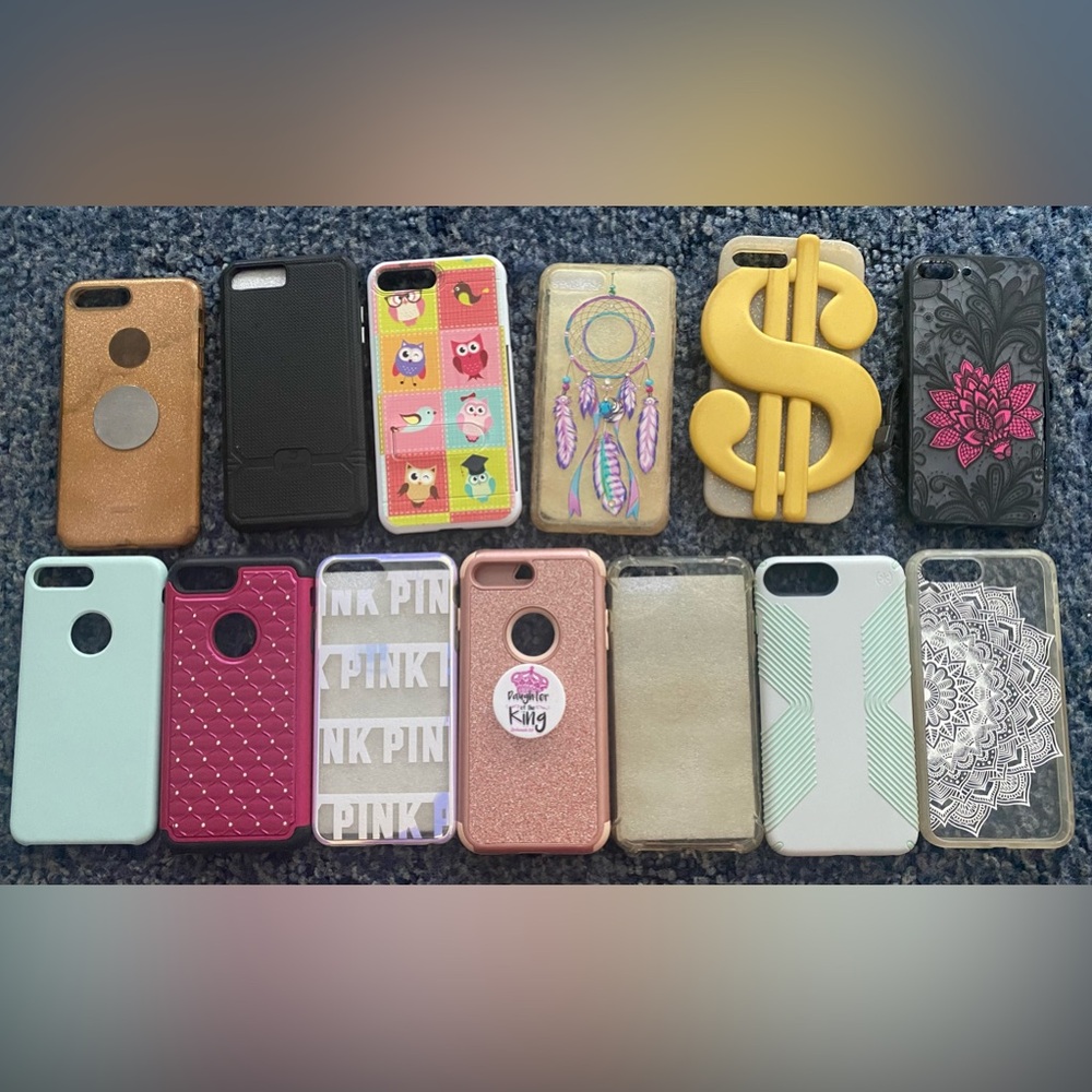Apple Iphone 8plus cases bundle